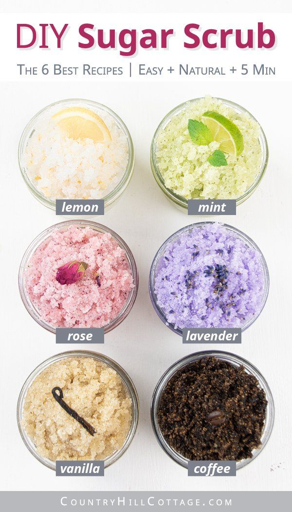 DIY Sugar Scrub Set