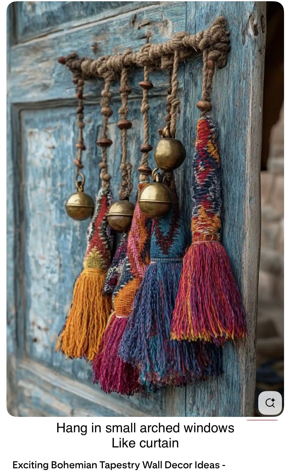 Boho Tassel Wall Hangings Set