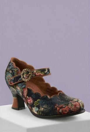 Vintage Leather Mary Jane Shoes